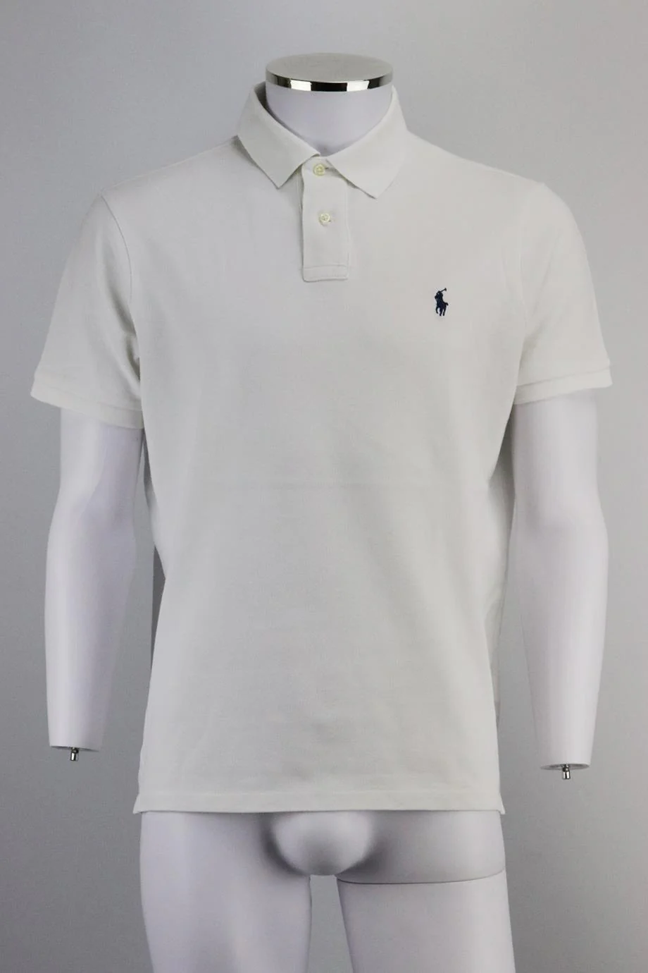 POLO RALPH LAUREN MEN'S SLIM FIT COTTON PIQUÉ POLO SHIRT LARGE - Image 2