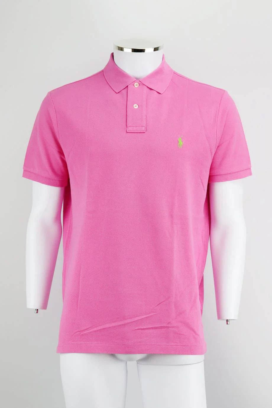 POLO RALPH LAUREN MEN'S SLIM FIT COTTON PIQUÉ POLO SHIRT LARGE - Image 2