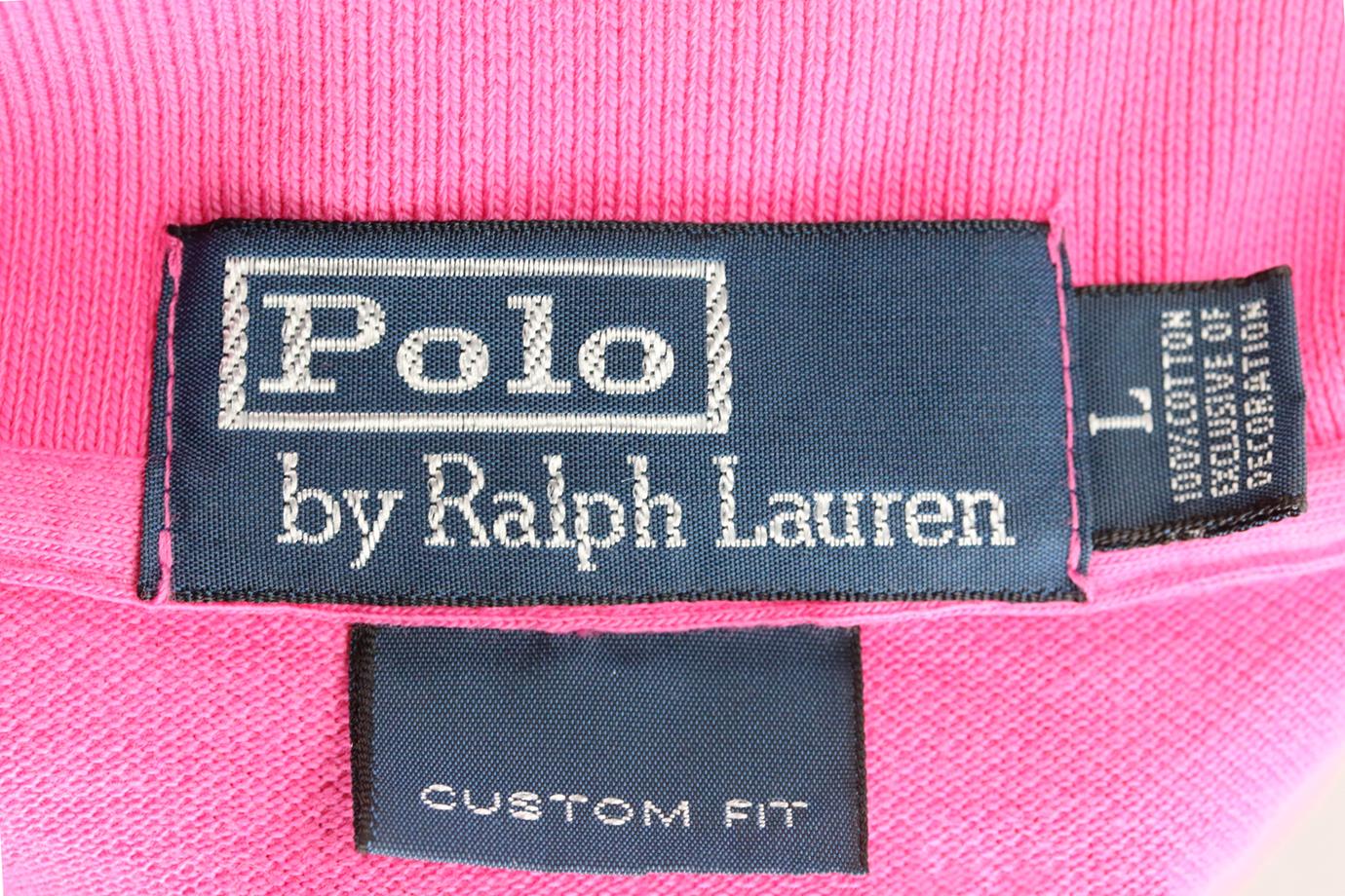POLO RALPH LAUREN MEN'S SLIM FIT COTTON PIQUÉ POLO SHIRT LARGE - Image 4