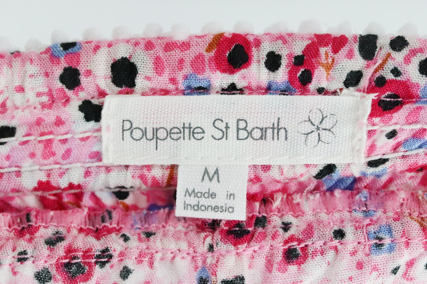 POUPETTE ST BARTH KIDS GIRLS PRINTED SHORTS 7-8 YEARS - Image 4