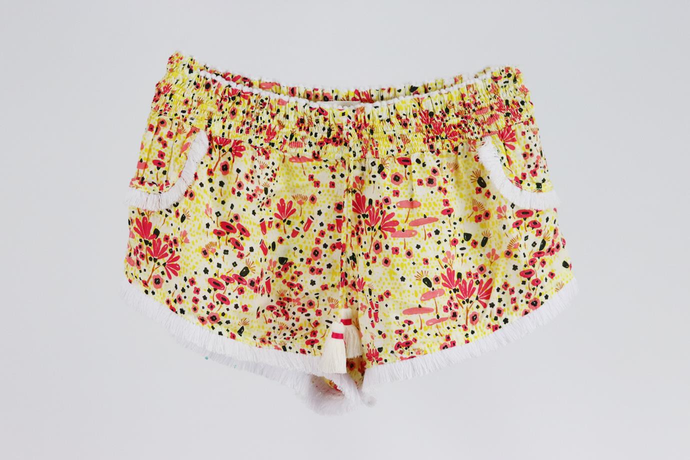 POUPETTE ST BARTH KIDS GIRLS PRINTED TOP AND SHORTS SET 7-8 YEARS - Image 4