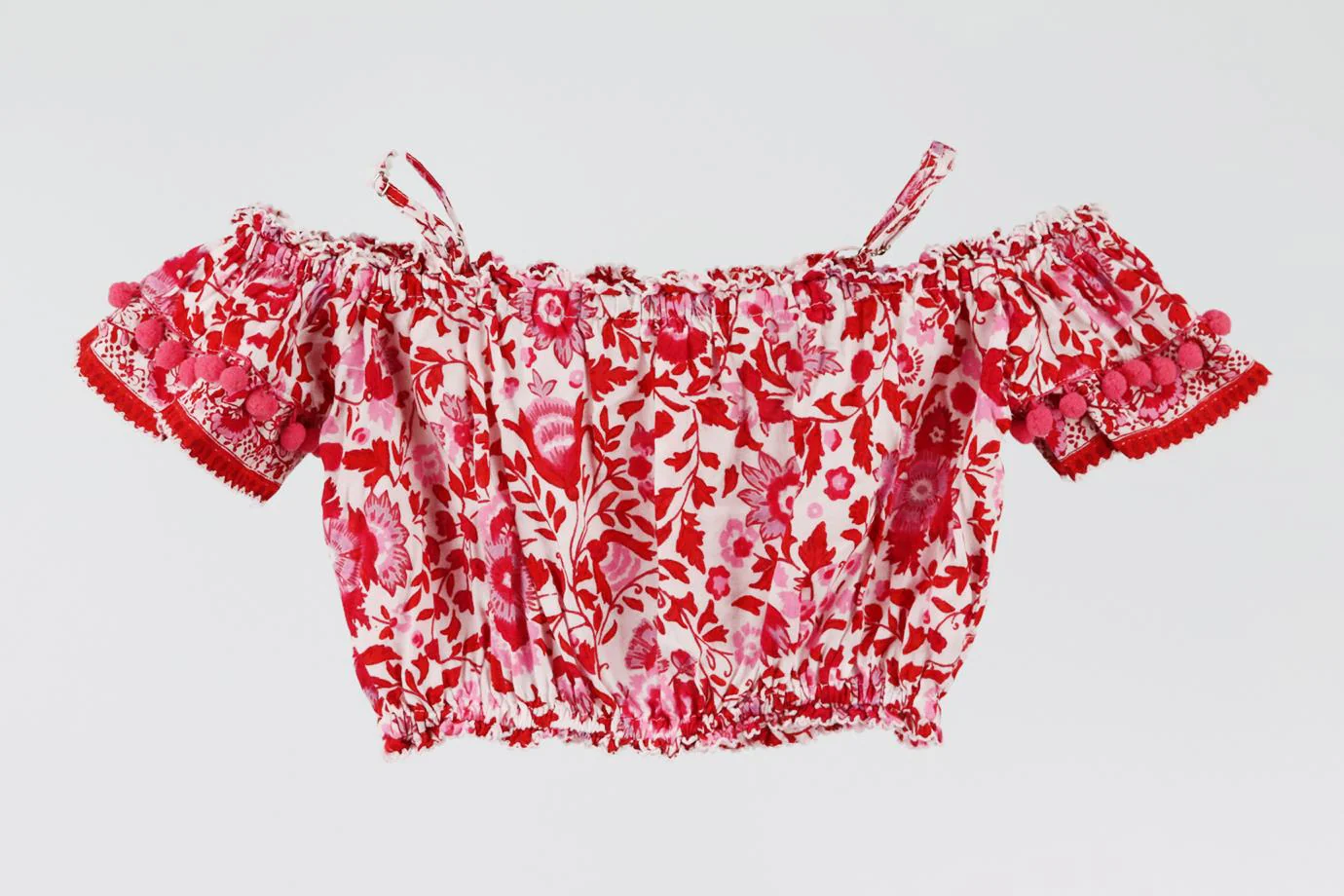POUPETTE ST BARTH KIDS GIRLS PRINTED TOP AND SKIRT SET 7-8 YEARS - Image 7