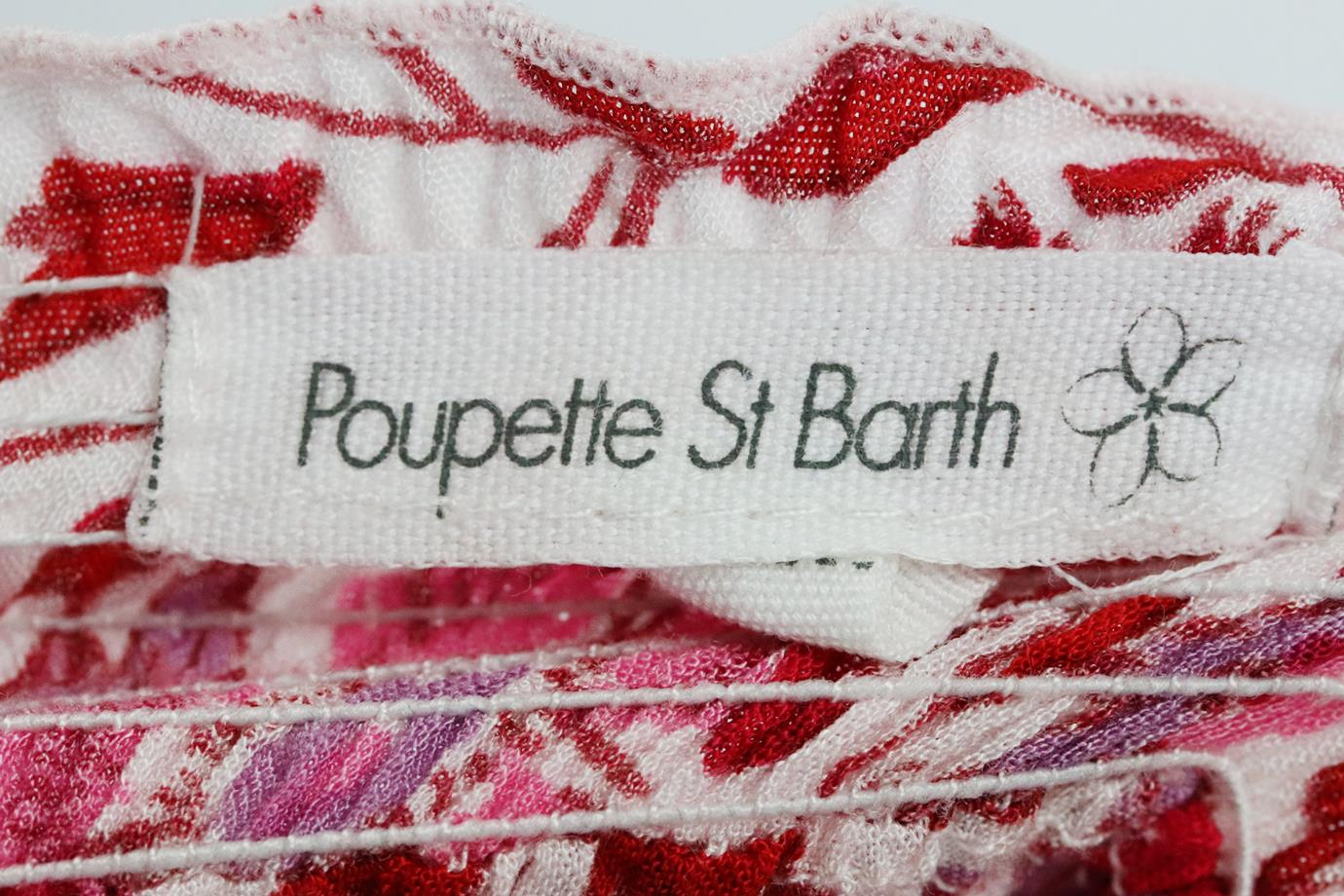 POUPETTE ST BARTH KIDS GIRLS PRINTED TOP AND SKIRT SET 7-8 YEARS - Image 8