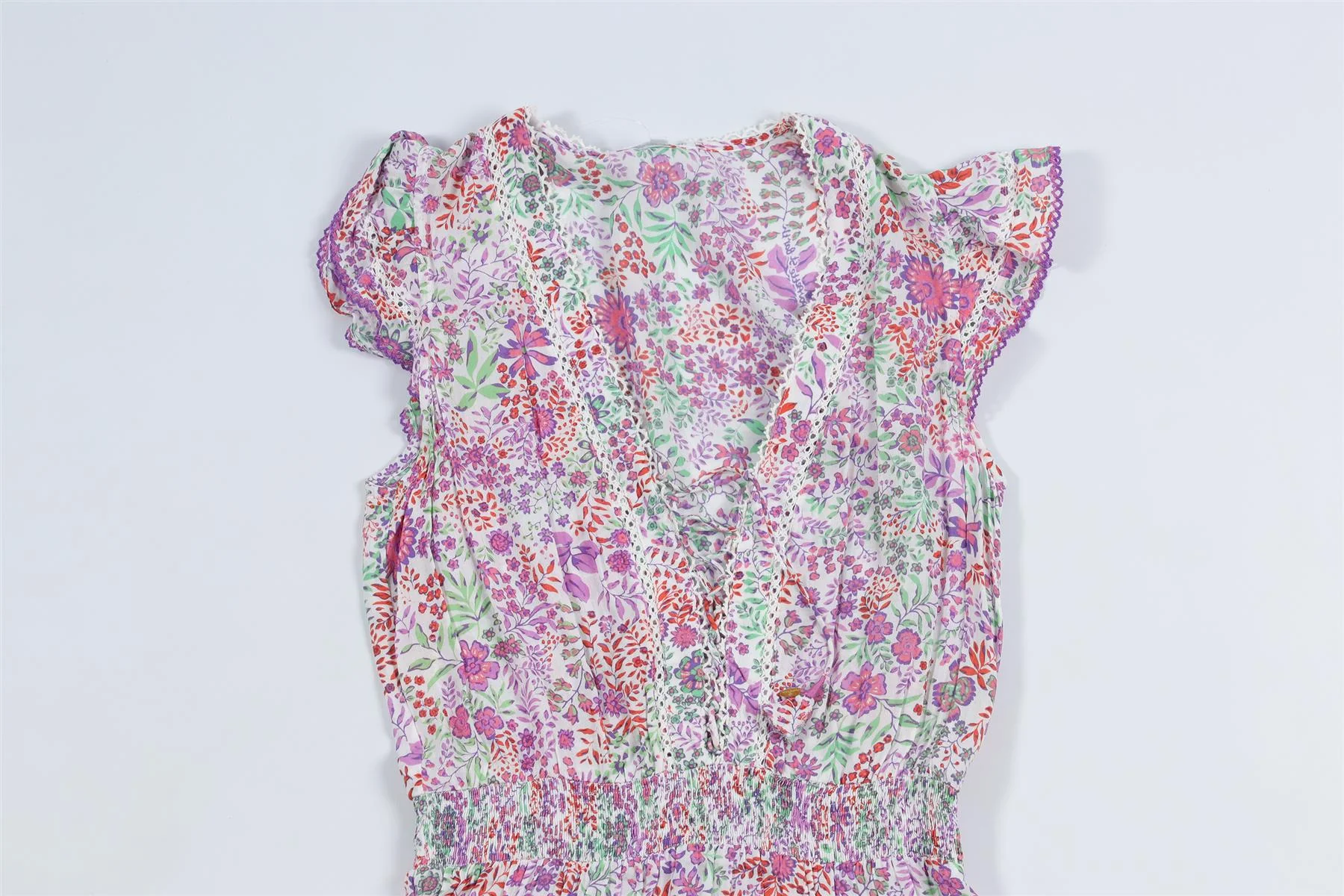 POUPETTE ST BARTH PURPLE KIDS GIRLS DRESS 12 YEARS - Image 3