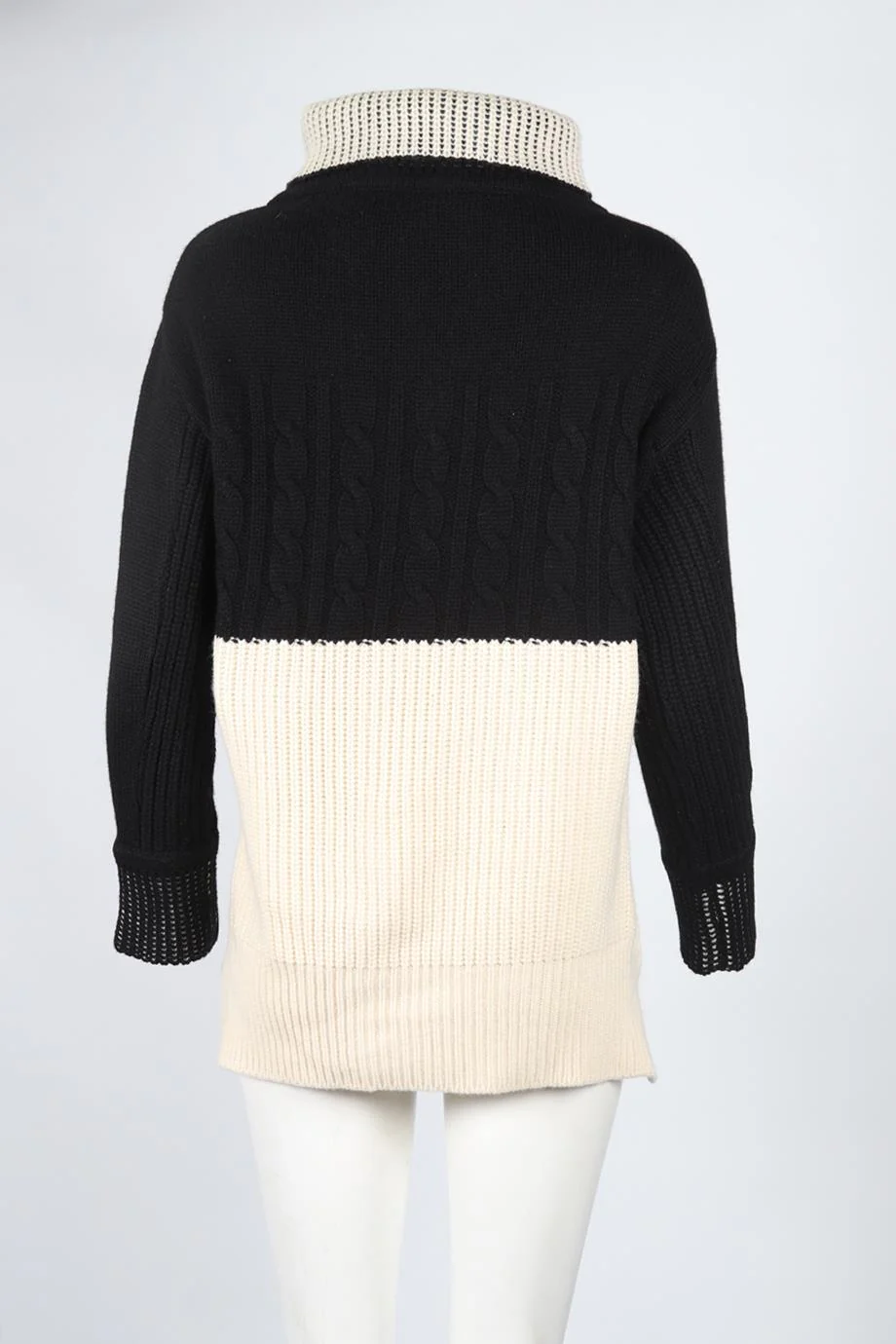 PRABEL GURUNG CASHMERE TURTLENECK SWEATER SMALL - Image 4