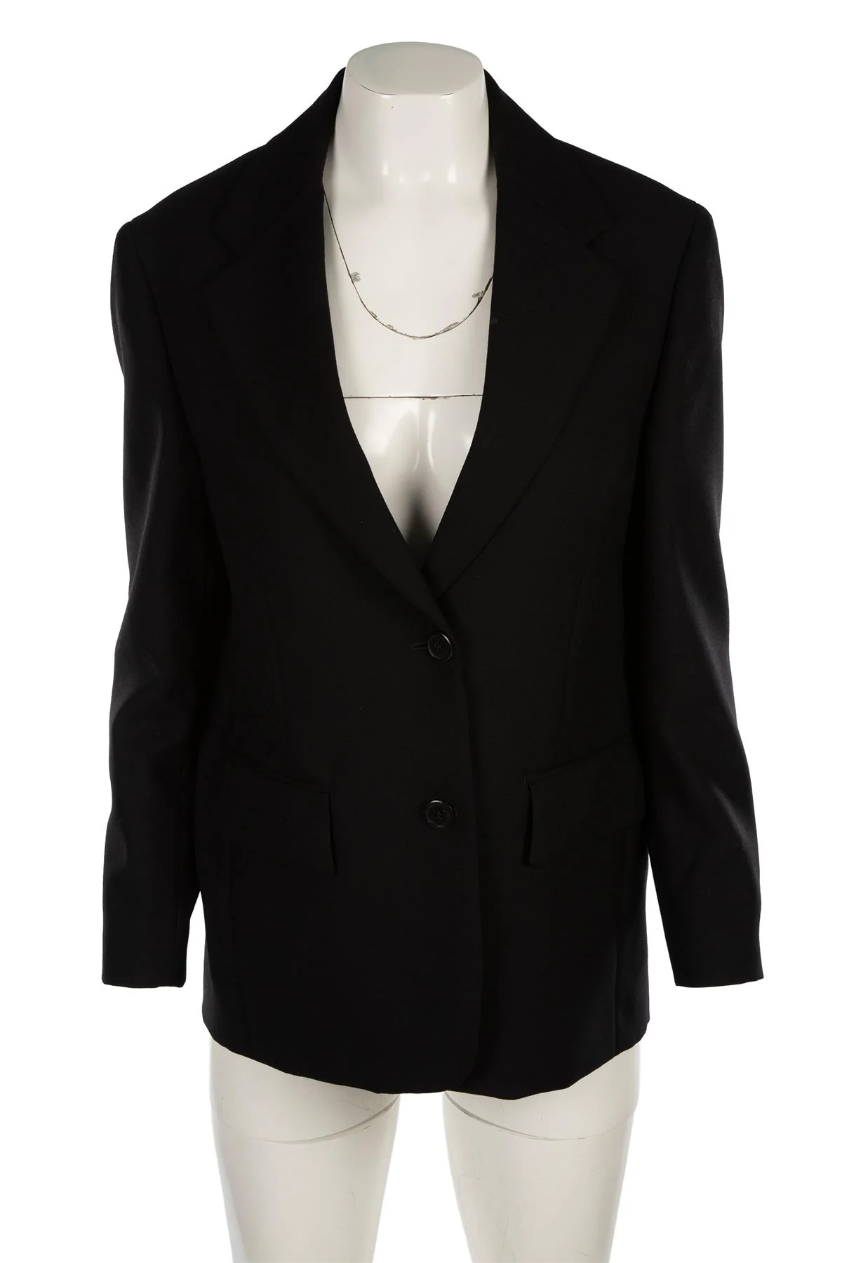 PRADA BLACK WOOL BLAZER IT 38 UK 6 - Image 2