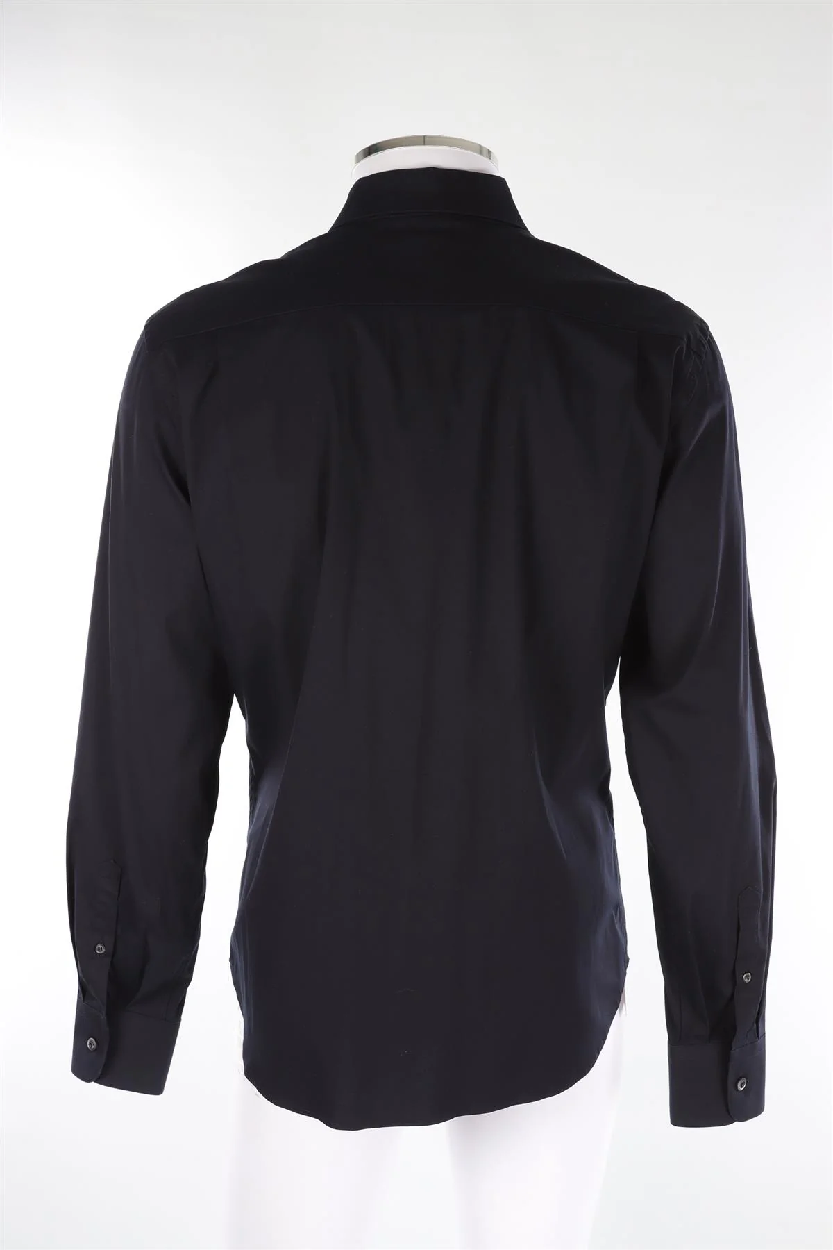 PRADA NAVY MEN'S COTTON SHIRT IT 41 - Image 4