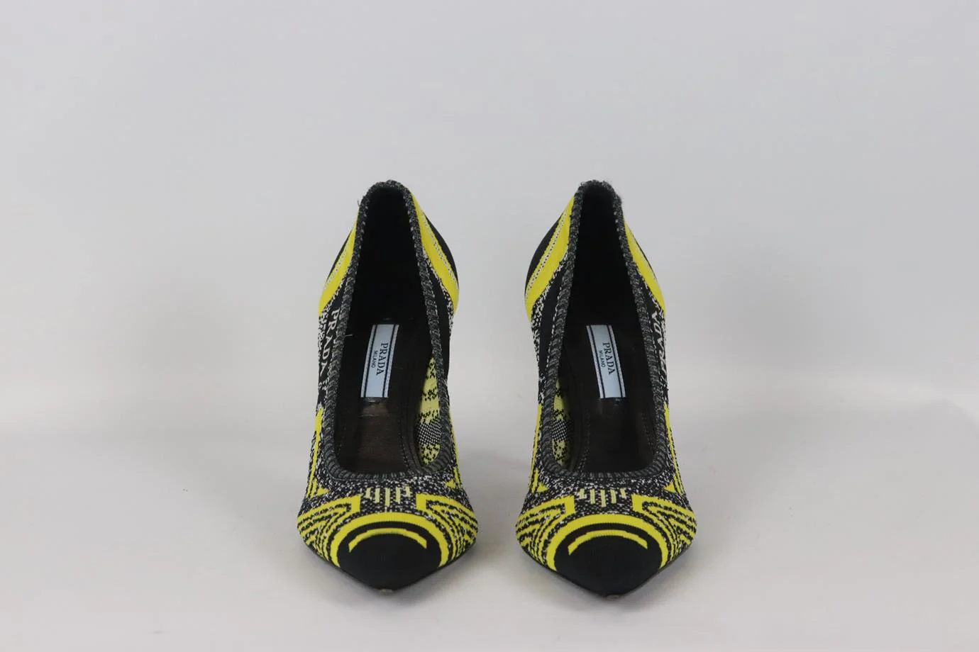 PRADA STRETCH KNIT PUMPS EU 40 UK 7 US 10 - Image 3