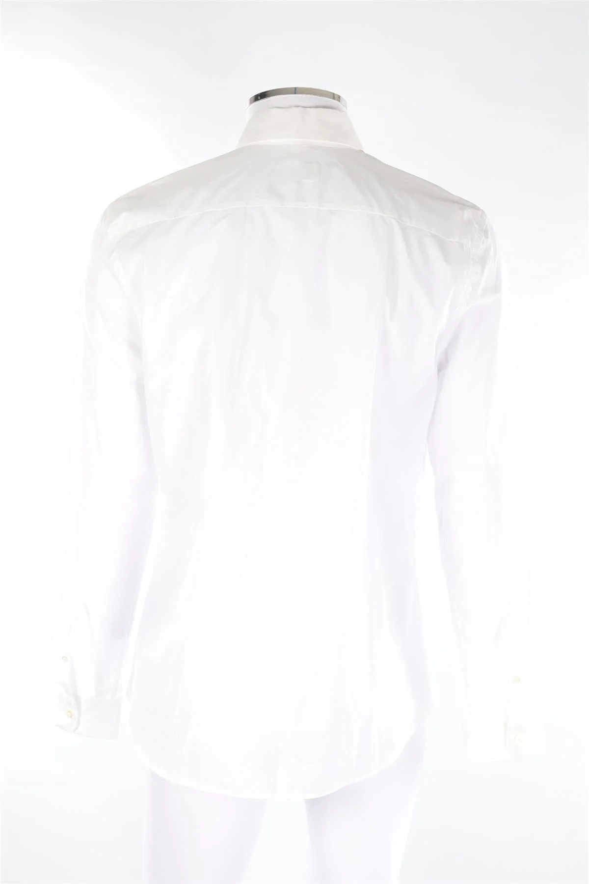 PRADA WHITE MEN'S COTTON SHIRT IT 42 UK 32 - Image 4