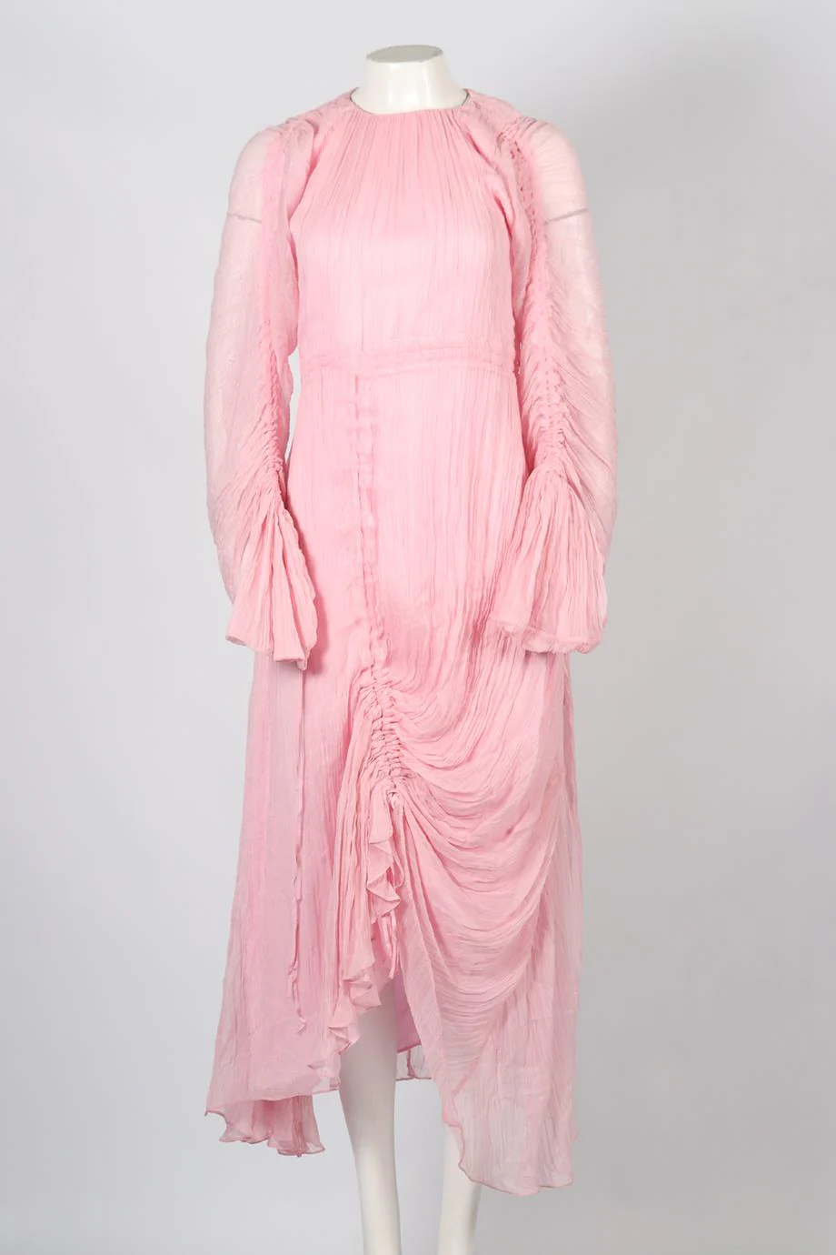 PREEN BY THORNTON BREGAZZI CHIFFON MAXI DRESS SMALL - Image 2