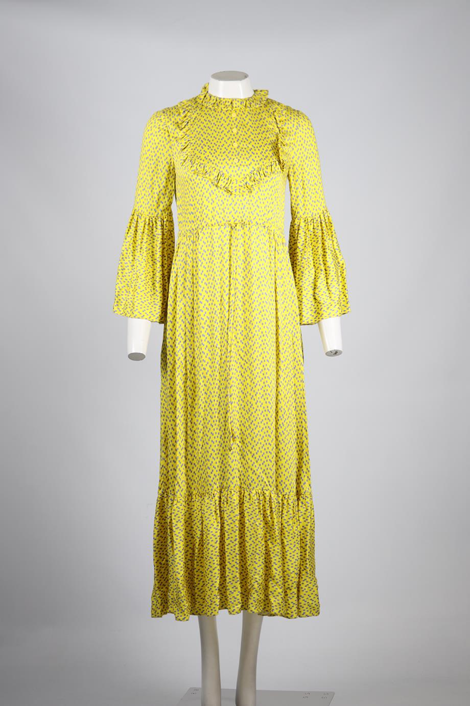 PREEN BY THORNTON BREGAZZI CREPE MAXI DRESS SMALL - Image 2