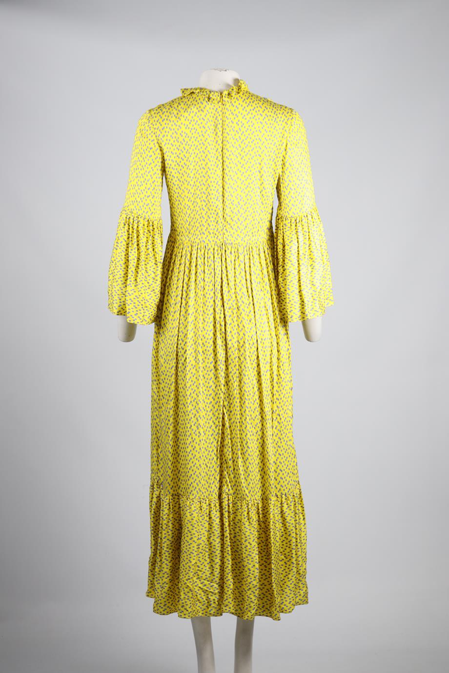 PREEN BY THORNTON BREGAZZI CREPE MAXI DRESS SMALL - Image 4