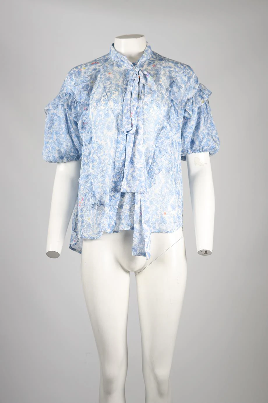 PREEN BY THORNTON BREGAZZI SILK BLEND TOP MEDIUM - Image 2