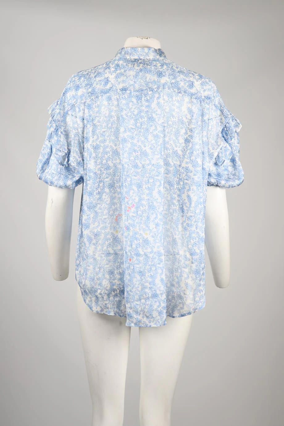 PREEN BY THORNTON BREGAZZI SILK BLEND TOP MEDIUM - Image 4