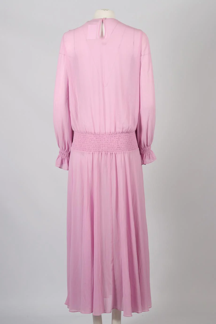PREEN LINE BY THORNTON BREGAZZI CHIFFON MAXI DRESS SMALL - Image 4