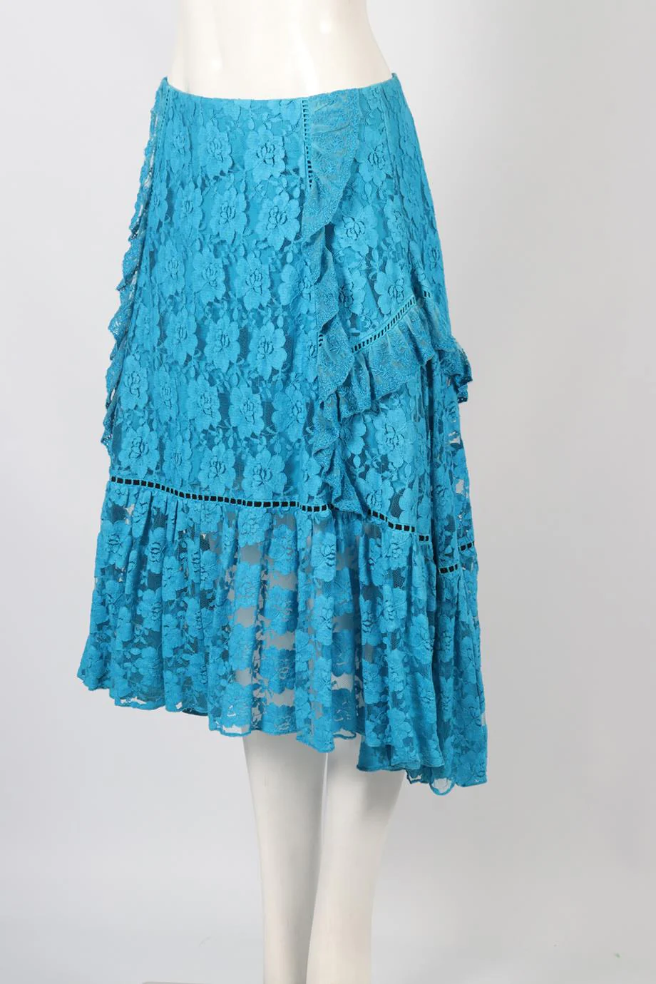 PREEN LINE LACE MIDI SKIRT SMALL - Image 3
