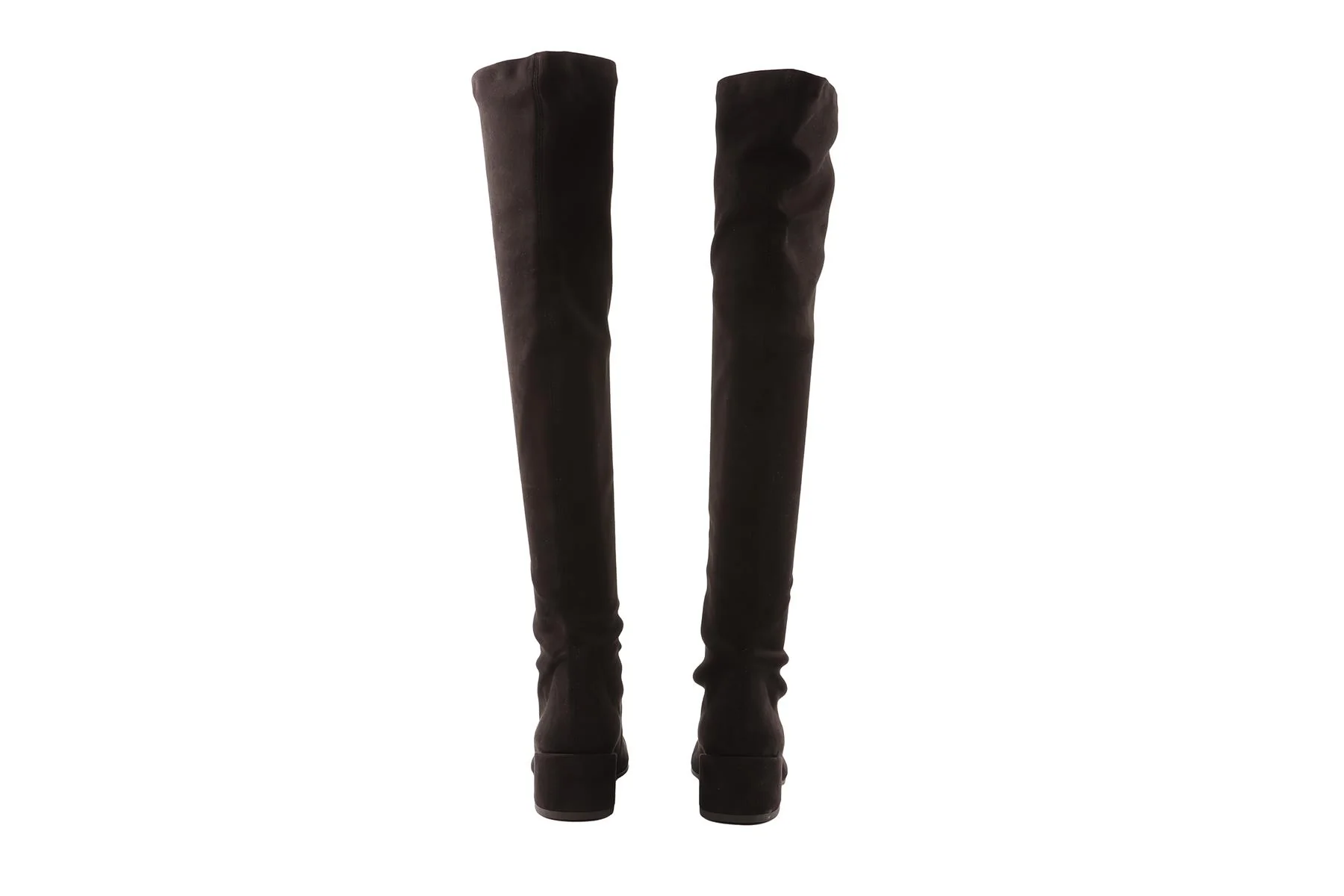 PRETTY BALLERINAS BLACK FAUX SUEDE OVER-THE-KNEE BOOTS  EU 39 UK 6 US 9 - Image 5