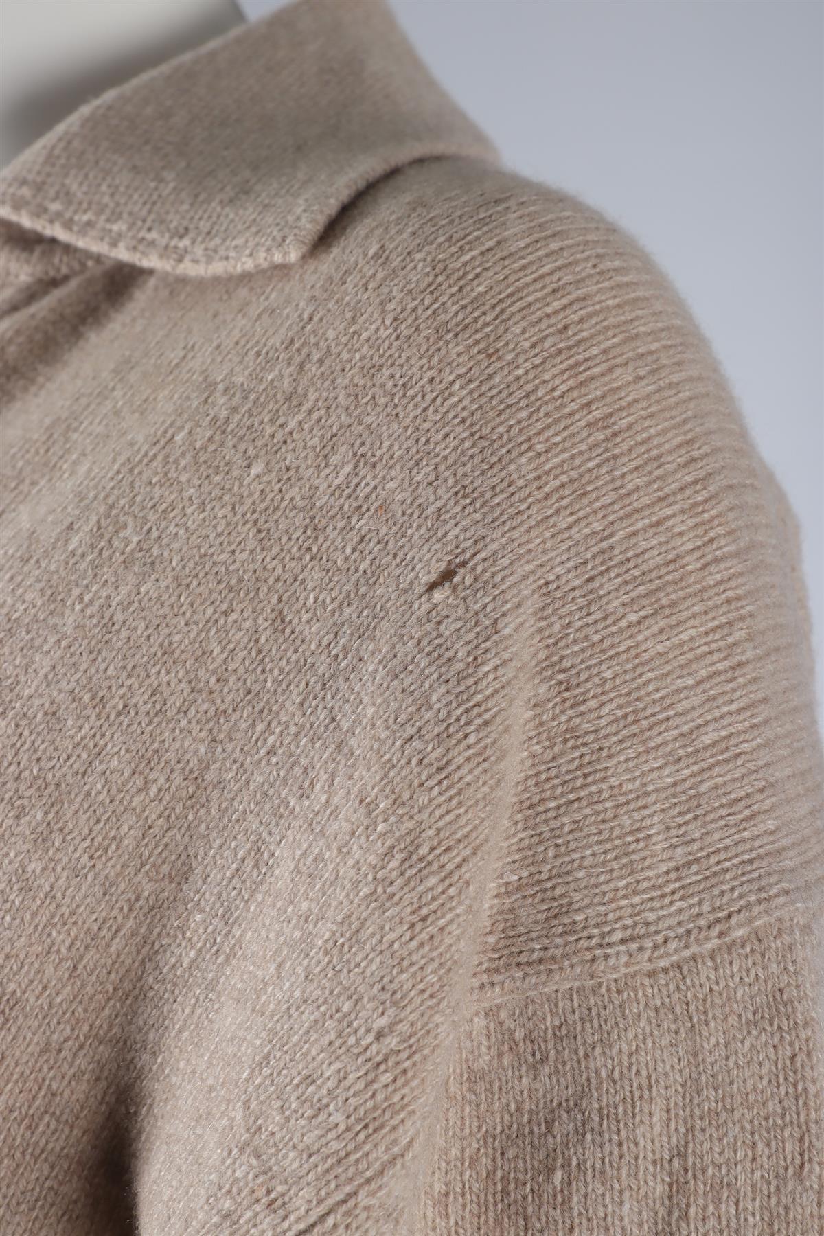 PROENZA SCHOULER BEIGE CASHMERE SWEATER XSMALL - Image 5