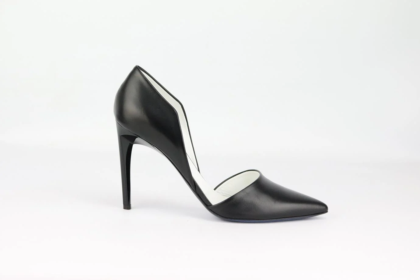 PROENZA SCHOULER D'ORSAY LEATHER PUMPS EU 39.5 UK 6.5 US 9.5 - Image 2