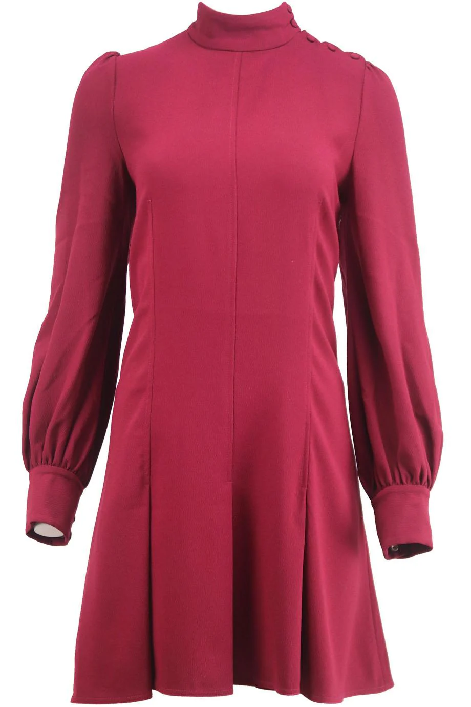 PROENZA SCHOULER PLEATED CREPE MINI DRESS US 10 UK 14 - Image 7