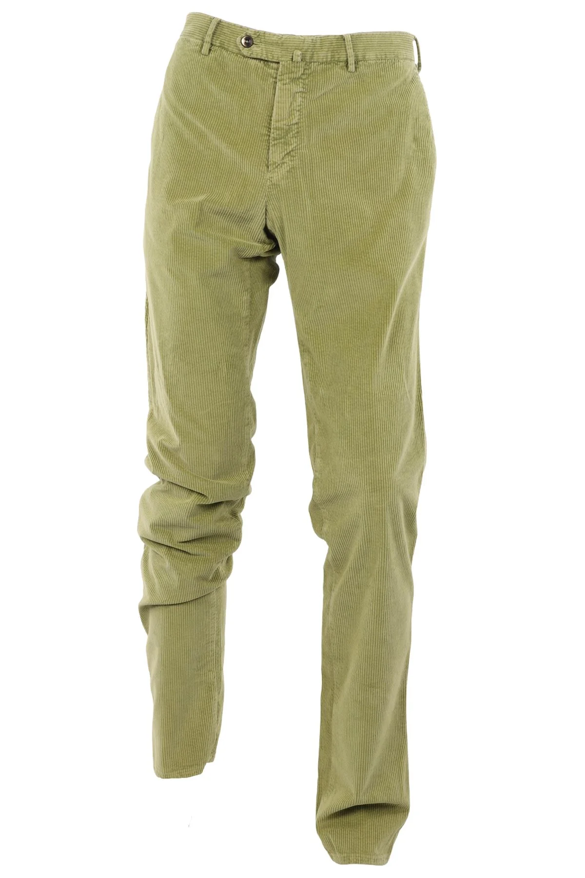 PT TORINO GREEN MEN'S CORDUROY STRAIGHT LEG PANTS IT 52 UK/US 36
