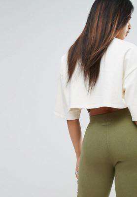 PUMA X FENTY BY RIHANNA CROPPED CREW NECK T-SHIRT UK 12 - Image 2