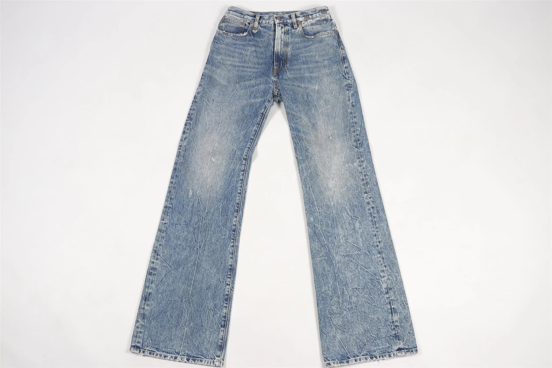R13 BLUE WIDE LEG JEANS W 27 UK 8 - 10 - Image 2