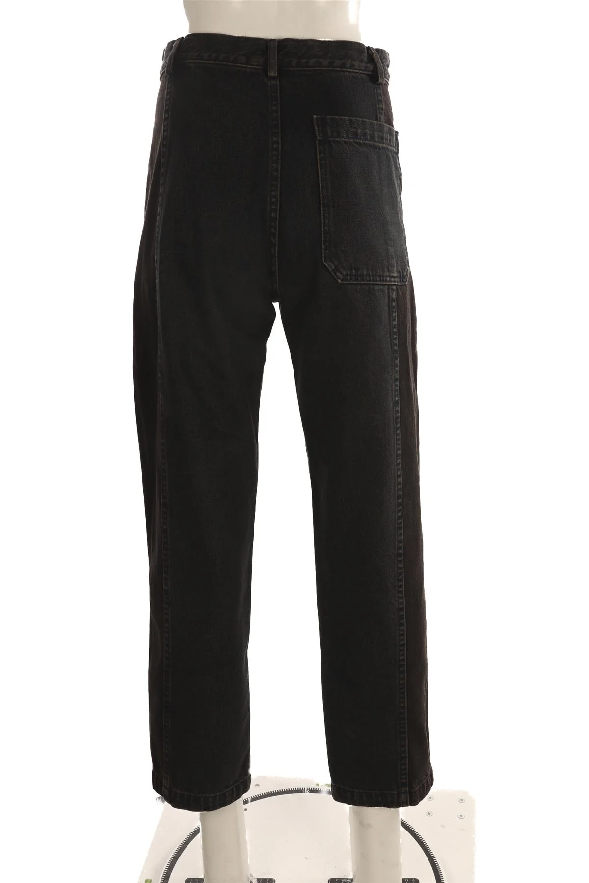 RACHEL COMEY NAVY HIGH RISE STRAIGHT LEG JEANS US 4 UK 8 - Image 4