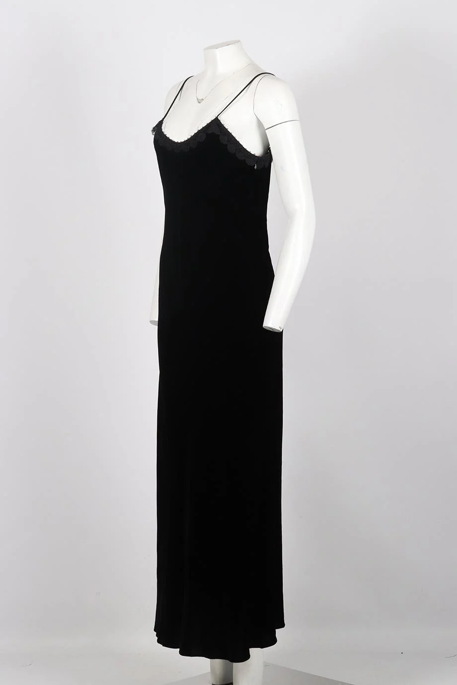 RACIL VELVET MAXI DRESS FR 42 UK 14 - Image 3
