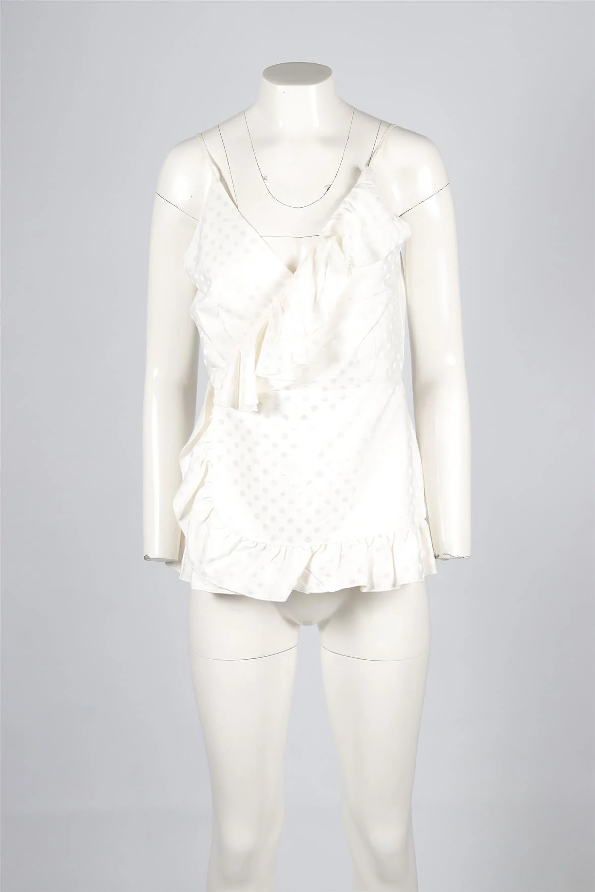 RACIL WHITE WOVEN TOP FR 36 UK 8 - Image 2