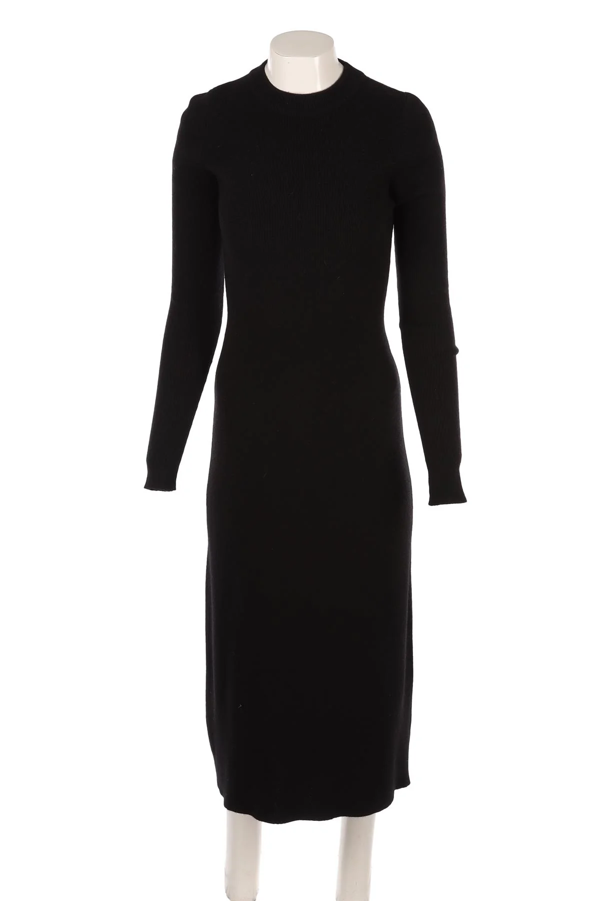 RAEY BLACK CASHMERE MAXI DRESS XSMALL - Image 2