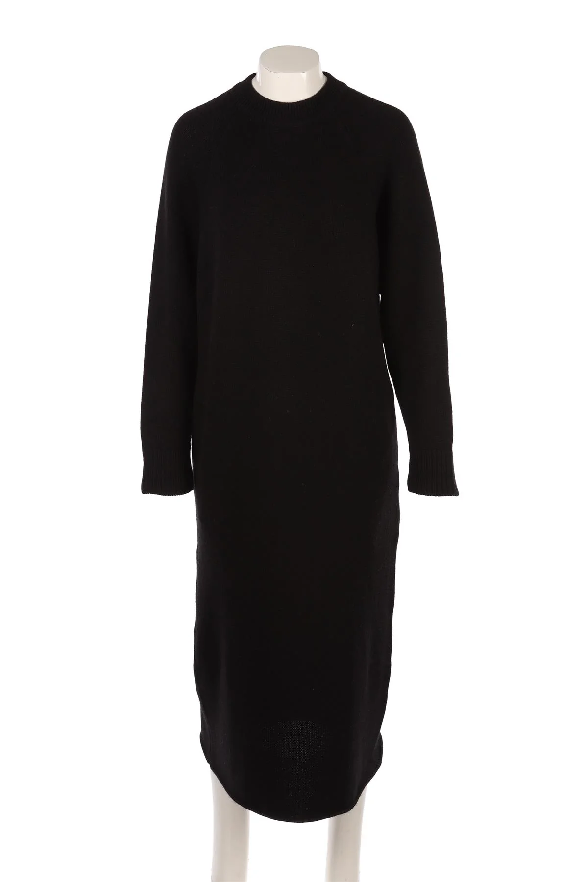 RAEY BLACK CASHMERE MAXI DRESS XXSMALL - Image 2