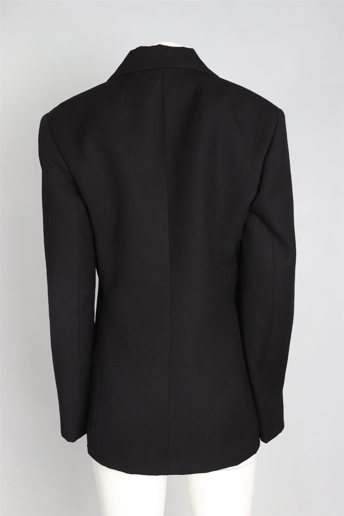 RAEY BLACK WOOL BLAZER UK 12 - Image 4