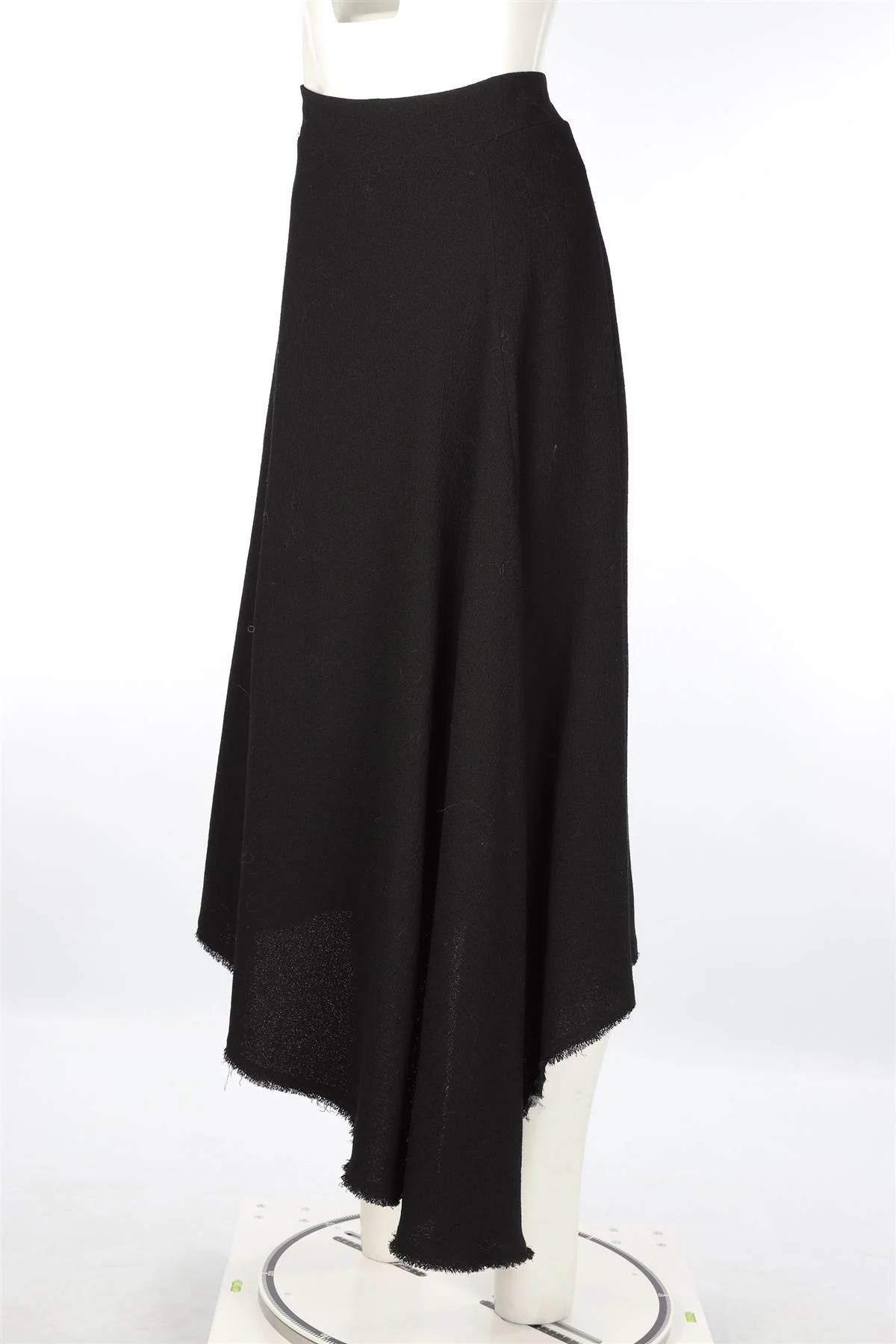 RAEY BLACK WOOL MAXI SKIRT UK 14 - Image 3