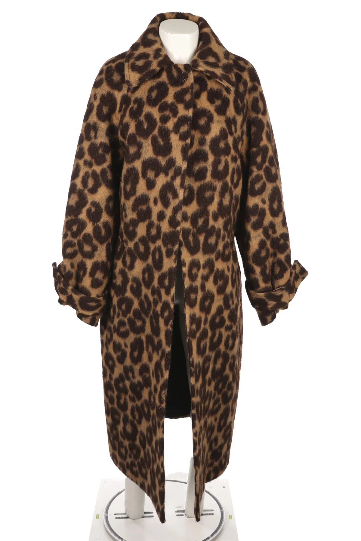 RAEY BROWN WOOL COAT XXSMALL-XSMALL - Image 2