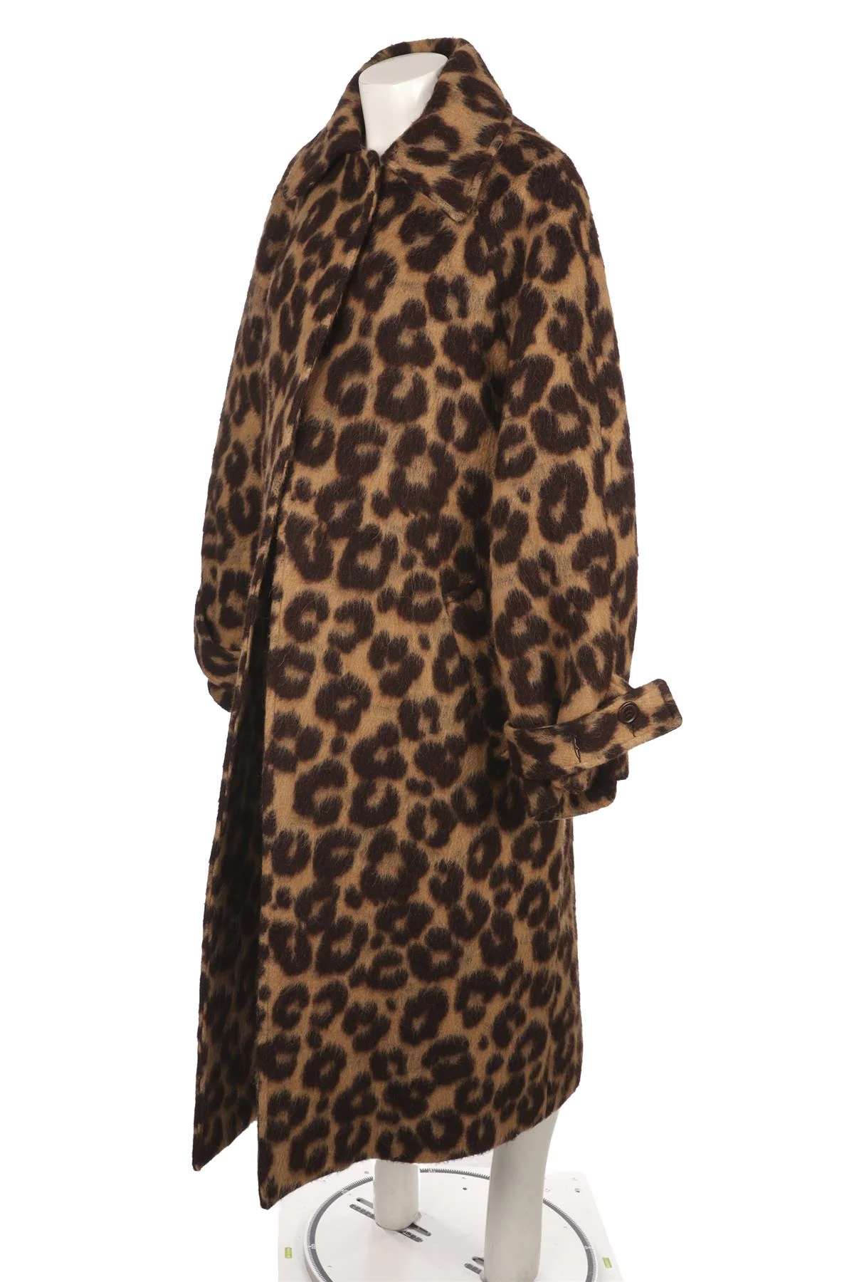 RAEY BROWN WOOL COAT XXSMALL-XSMALL - Image 3