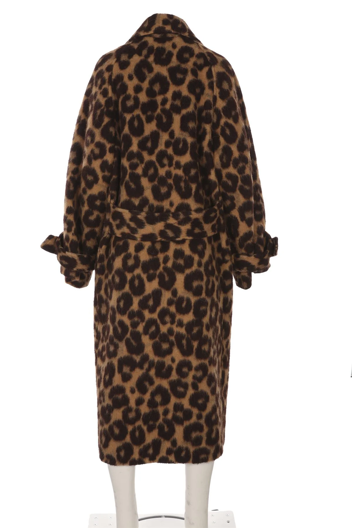 RAEY BROWN WOOL COAT XXSMALL-XSMALL - Image 4