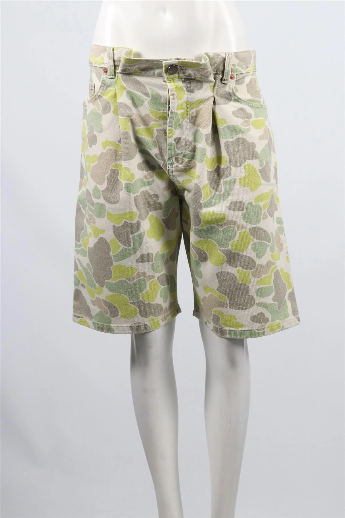 RAEY DENIM SHORTS W26 UK 8 - Image 2