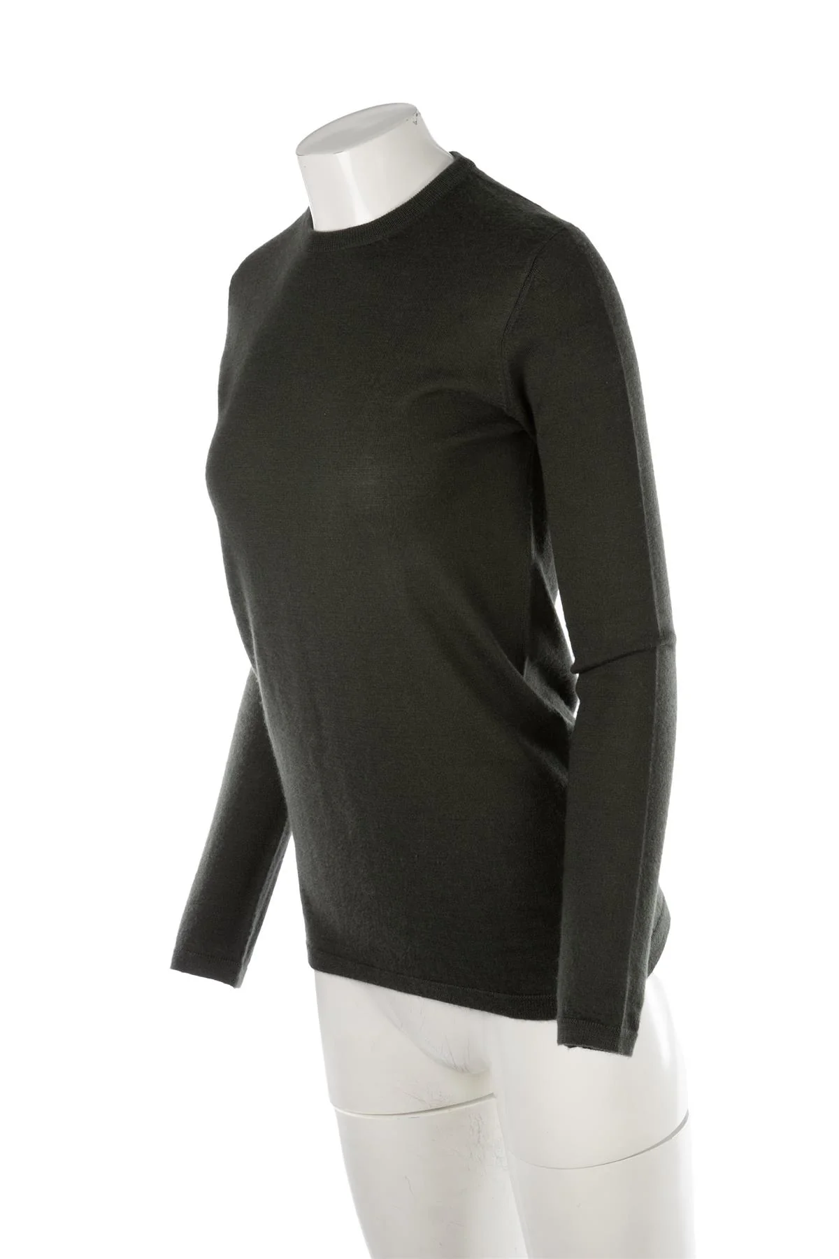 RAEY GREEN CASHMERE SWEATER XSMALL - Image 3