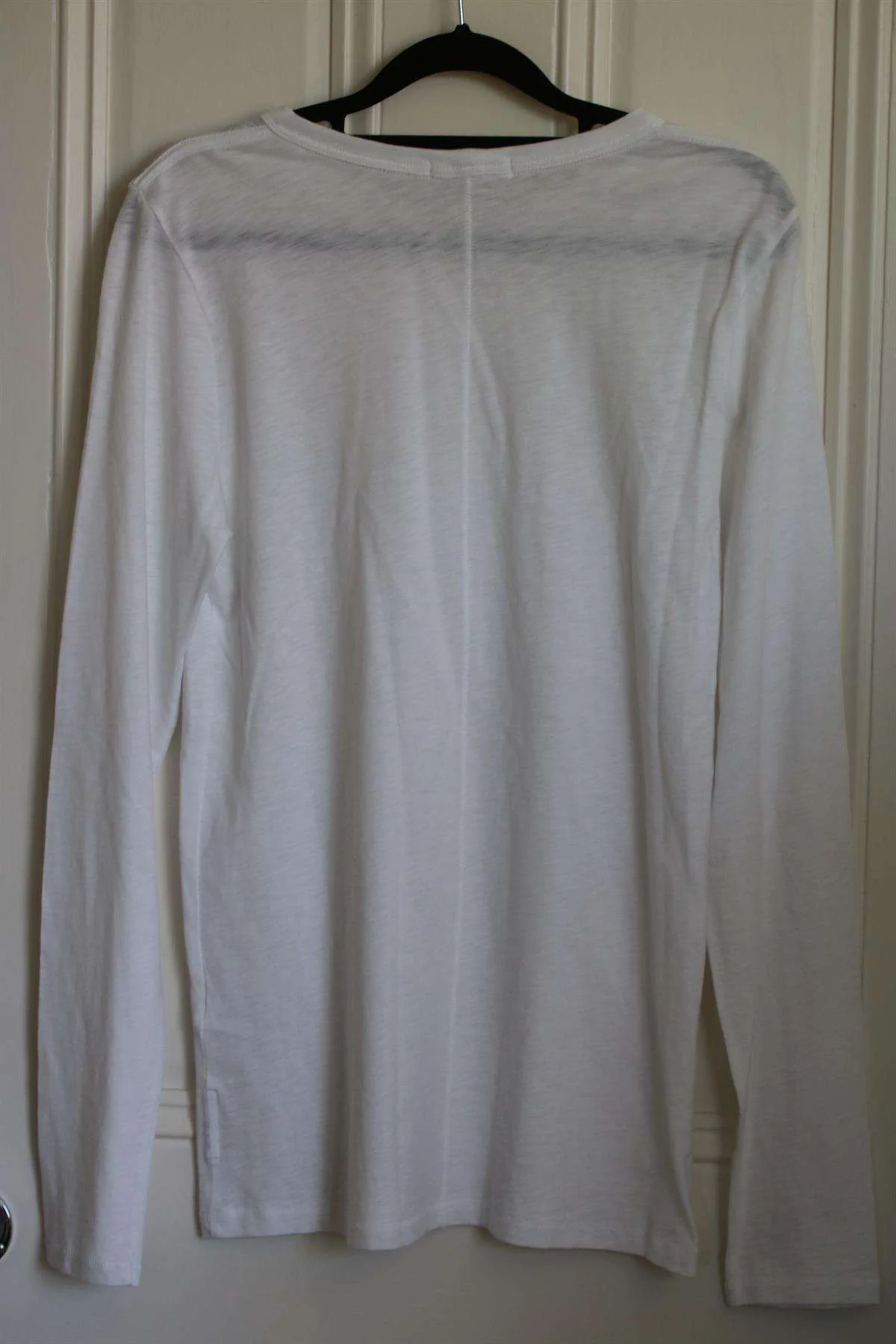 RAG AND BONE THE LONG SLEEVE COTTON JERSEY TOP MEDIUM - Image 3