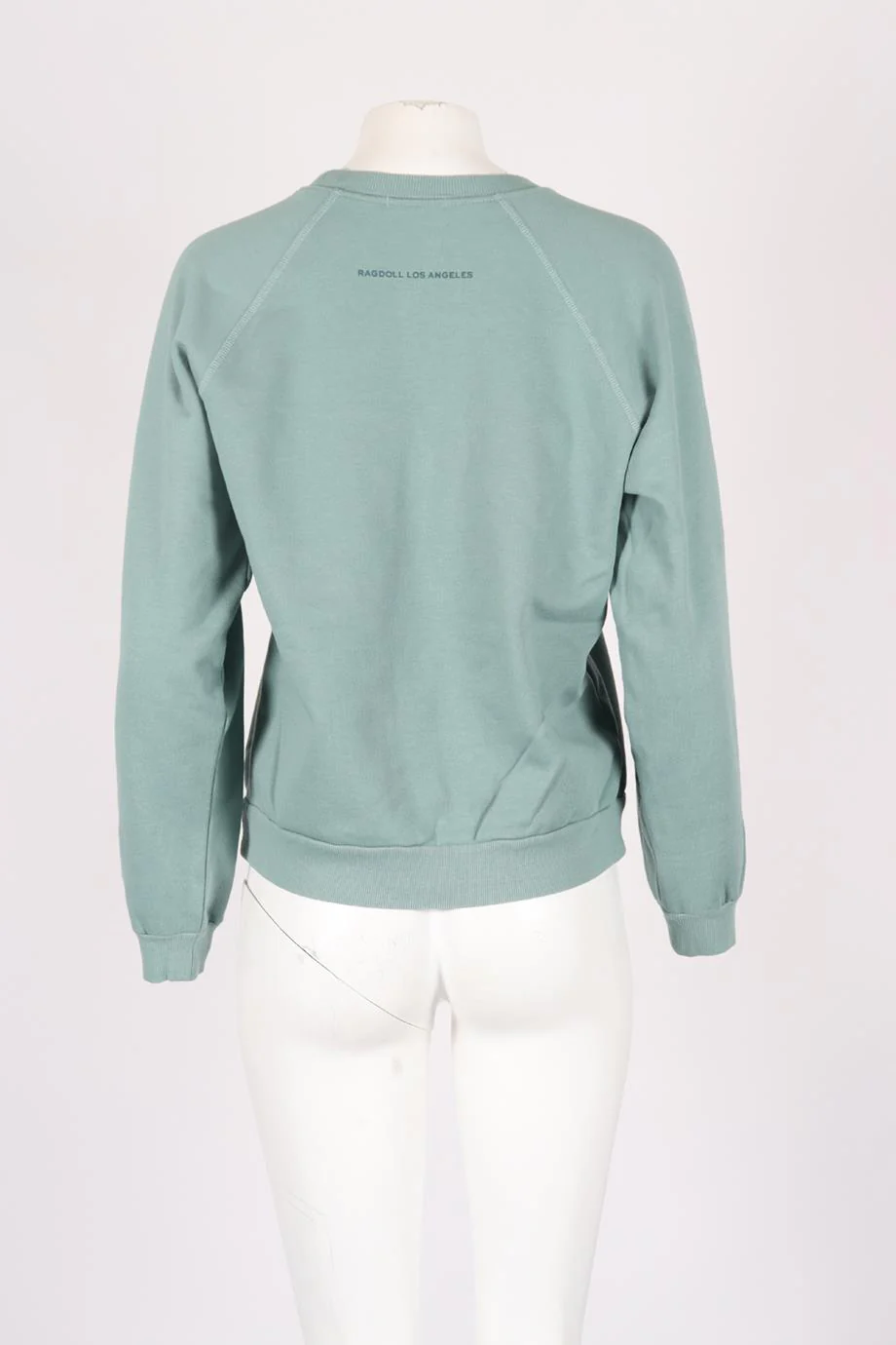 RAGDOLL EMBROIDERED COTTON JERSEY SWEATSHIRT SMALL - Image 4