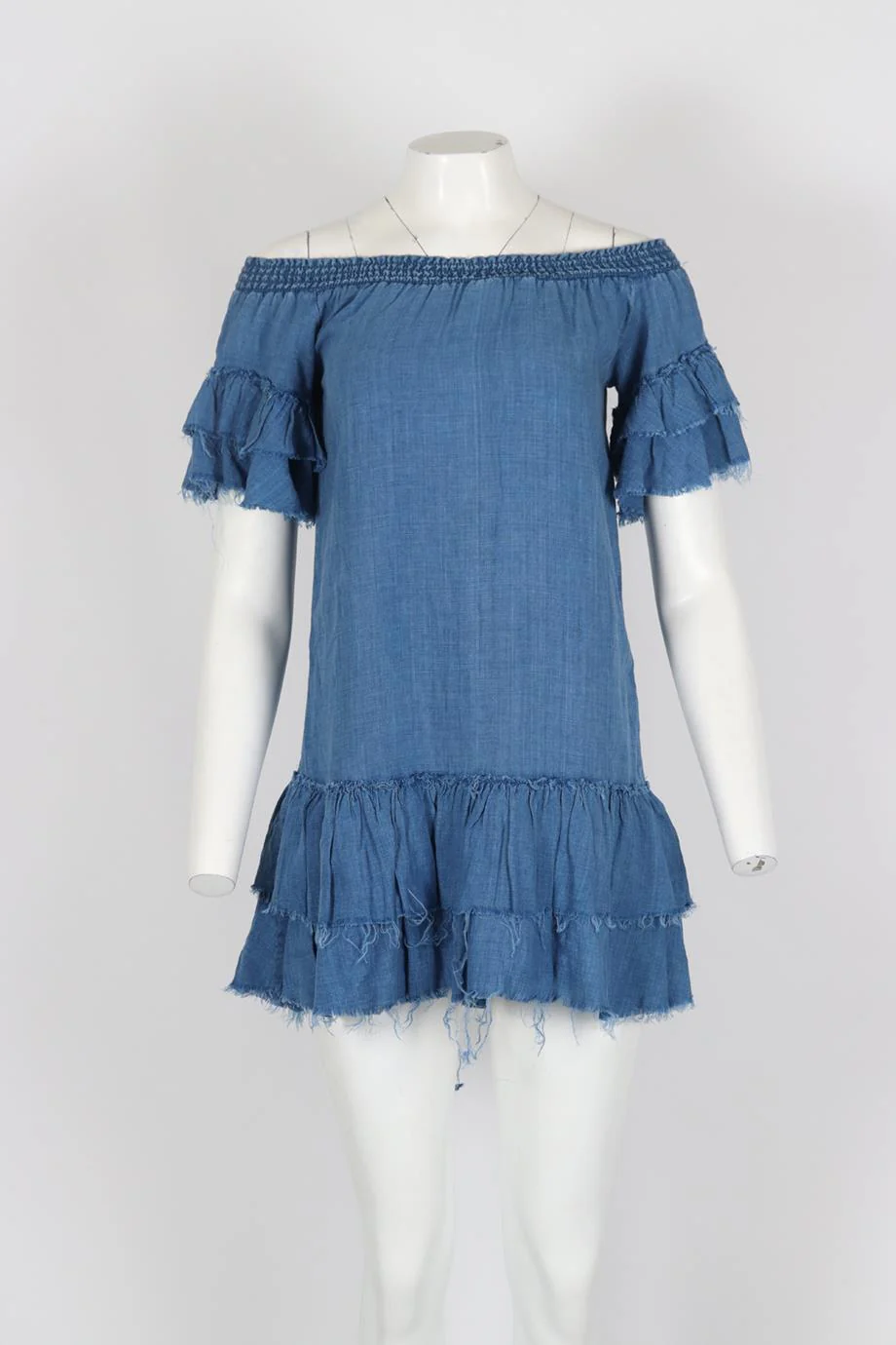 RAILS CHAMBRAY MINI DRESS XSMALL - Image 2