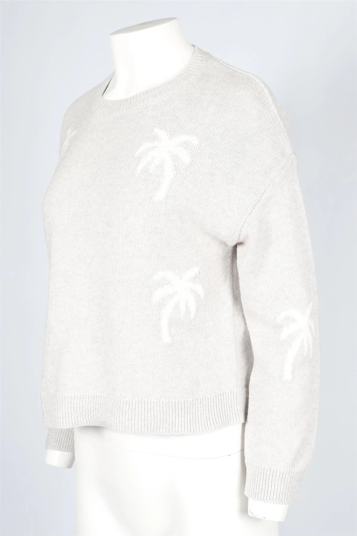 RAILS GREY COTTON BLEND SWEATER SMALL - Image 3