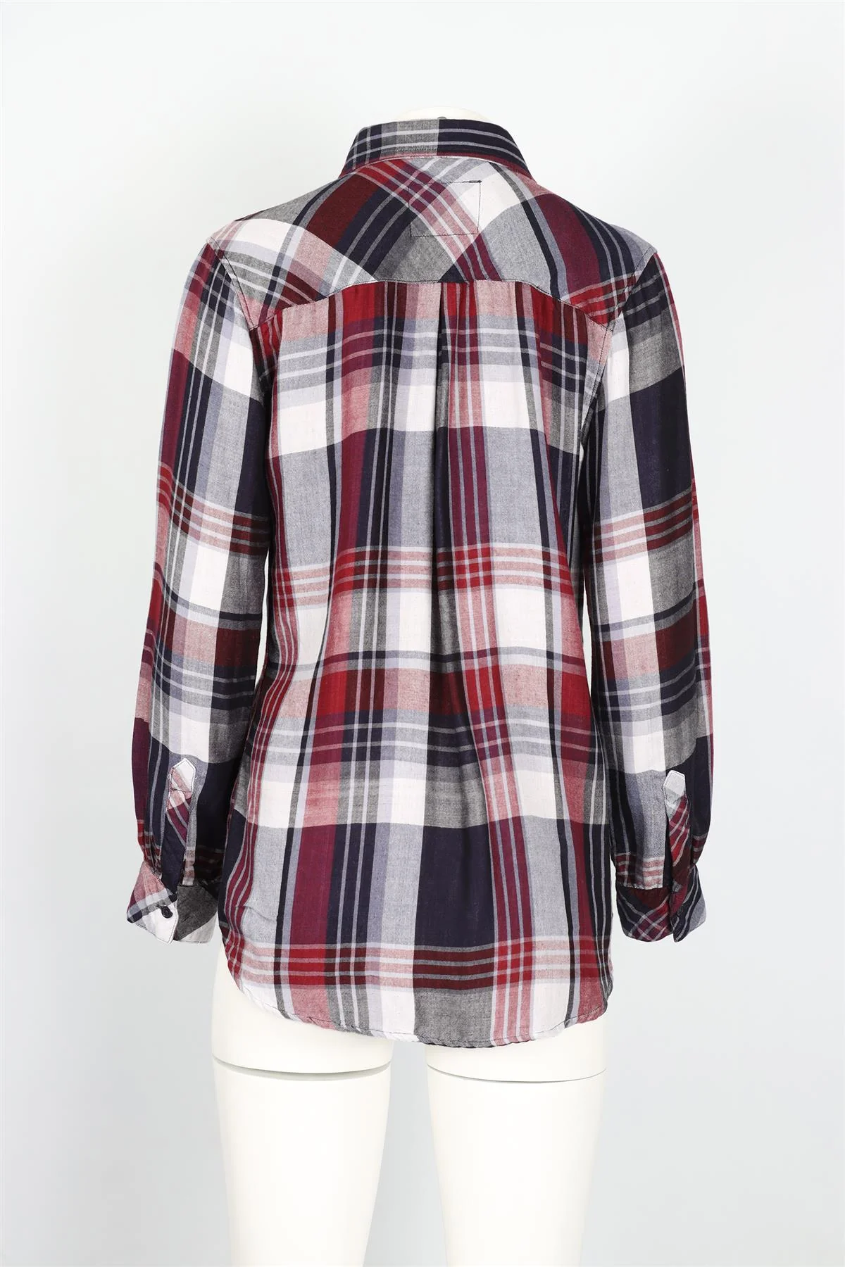 RAILS MULTICOLOURED CHECKED COTTON SHIRT MEDIUM - Image 4