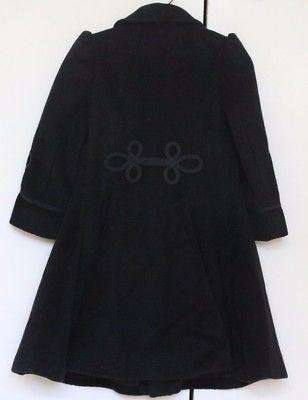 RALPH LAUREN BABY BLACK CASHMERE BLEND COAT 2 YEARS - Image 2