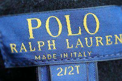 RALPH LAUREN BABY BLACK CASHMERE BLEND COAT 2 YEARS - Image 3