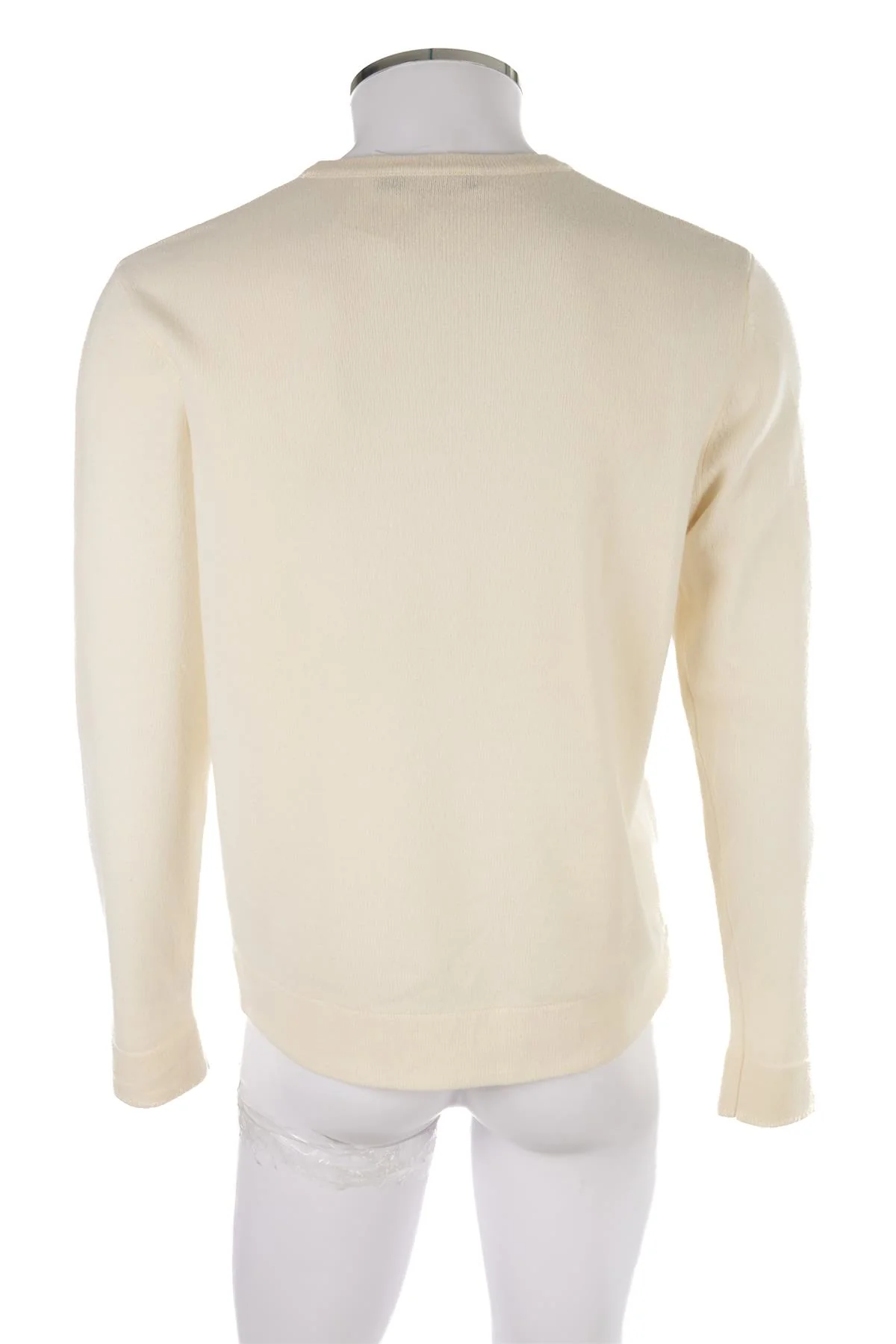 RALPH LAUREN BLACK LABEL CREAM CASHMERE SWEATER LARGE - Image 4