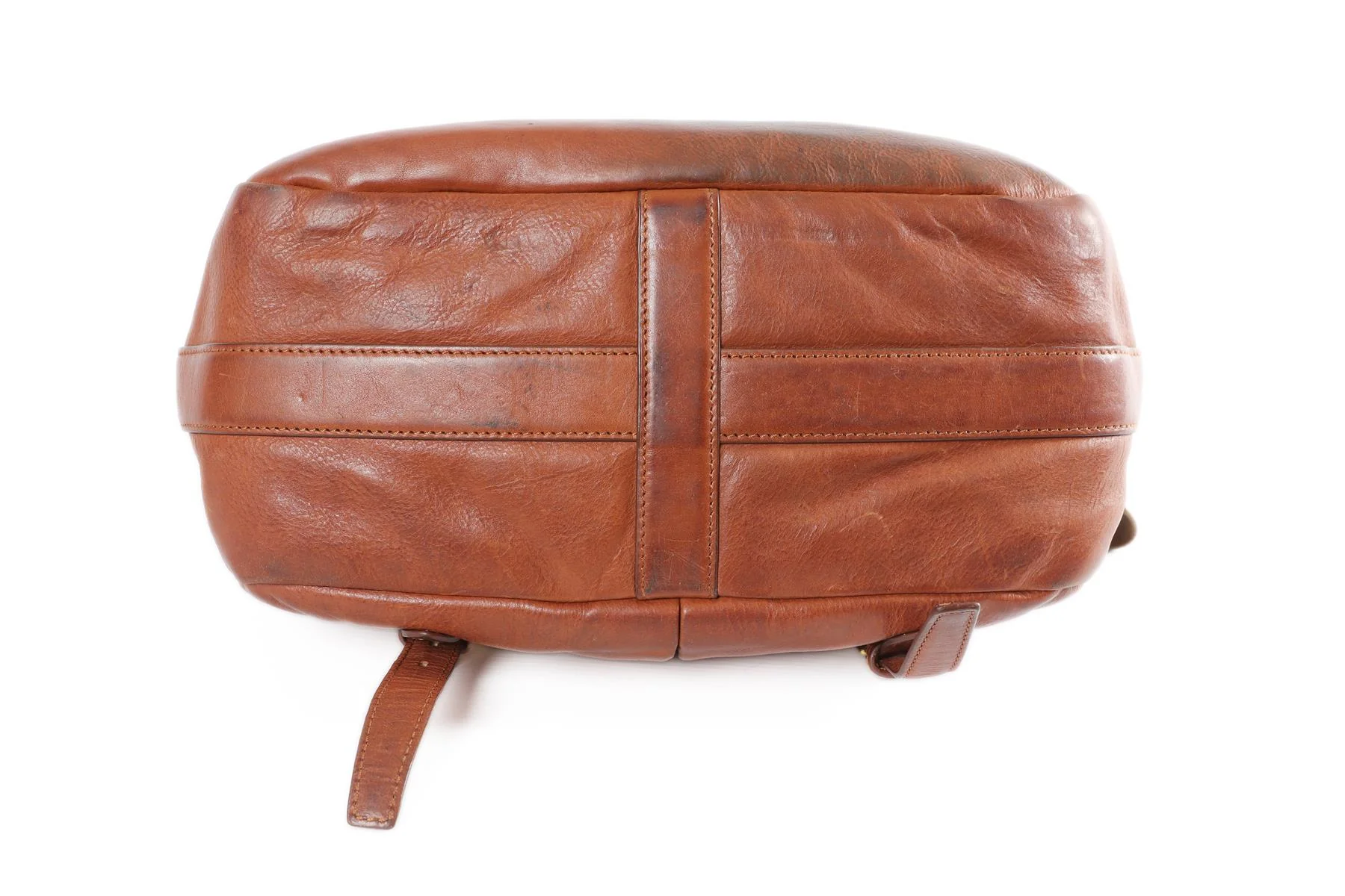 RALPH LAUREN BROWN LEATHER SHOULDER BAG - Image 8