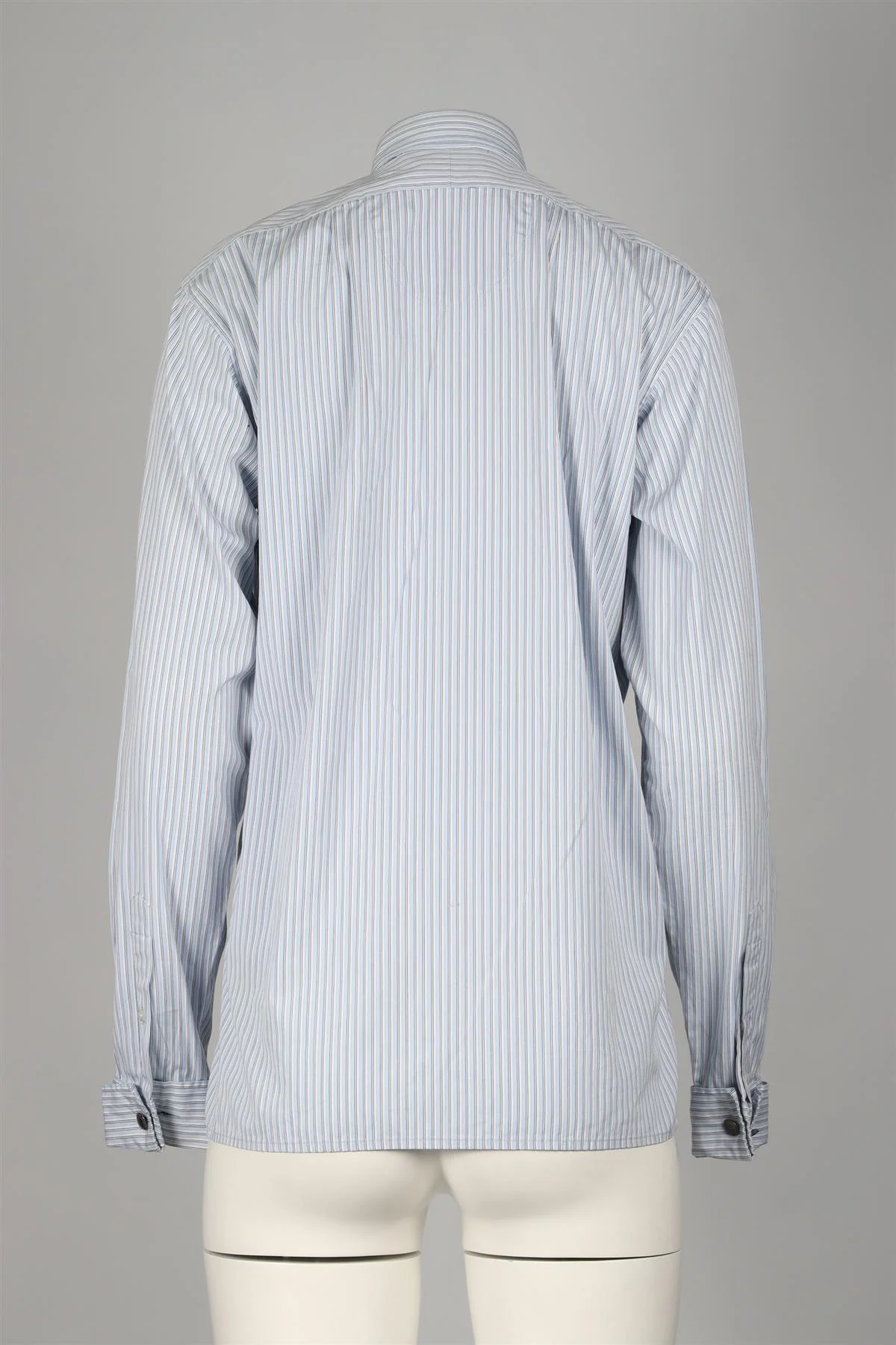 RALPH LAUREN COLLECTION BLUE COTTON SHIRT US 6 UK 10 - Image 4