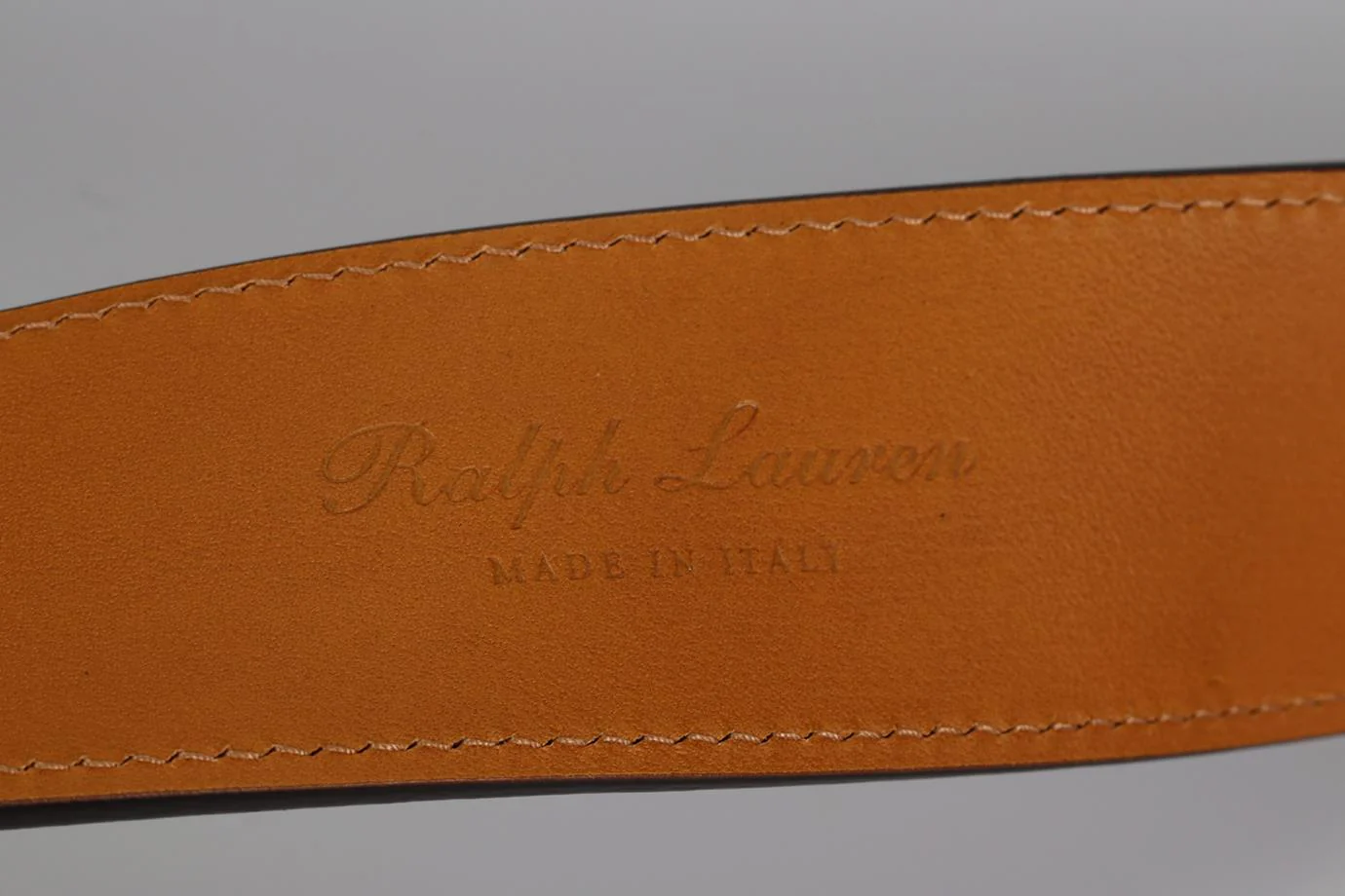 RALPH LAUREN LEATHER WAIST BELT - Image 9